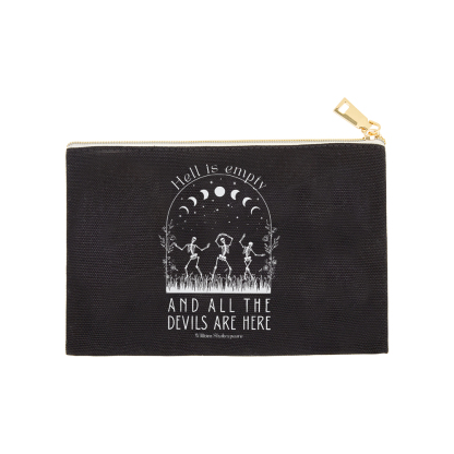 Pagewings Hell is Empty and all the Devils are Here Pouch