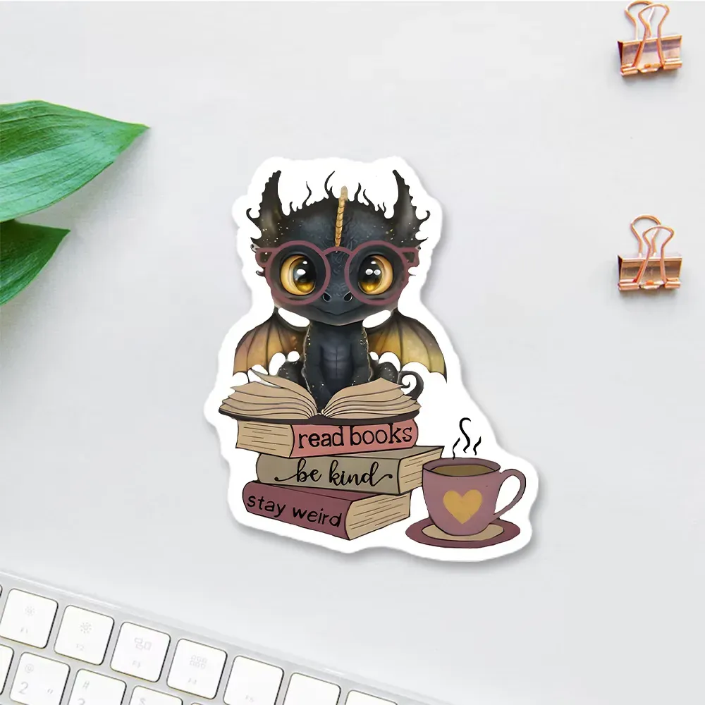 Pagewings Fourth Wing Dargon Sticker