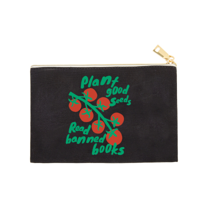 Pagewings Plant Good Seeds Read Banned Books Pouch