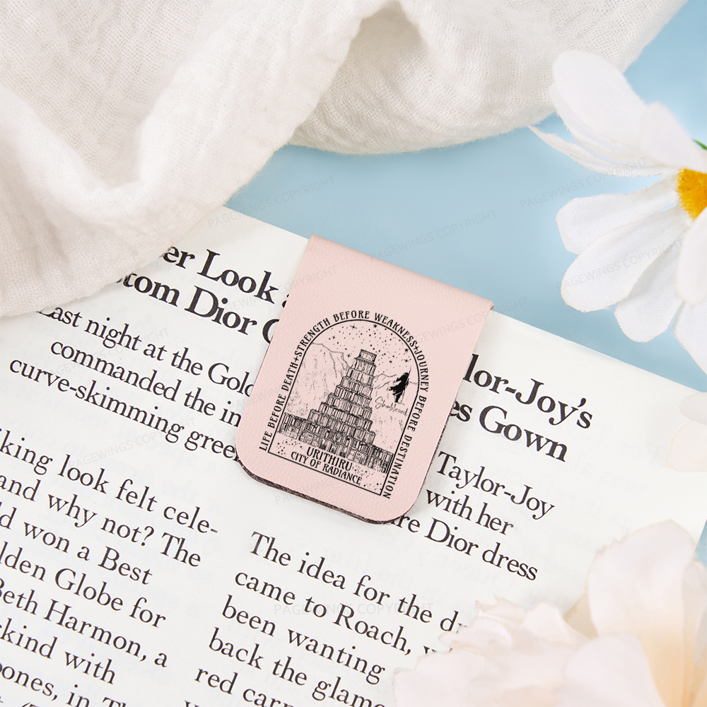 Pagewings Life Before Death Strength Before Weaknes Magnetic Bookmark