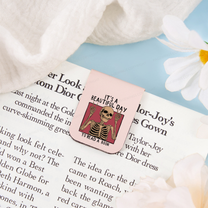Pagewings It's A Beautiful Day To Read A Book Magnetic Bookmark