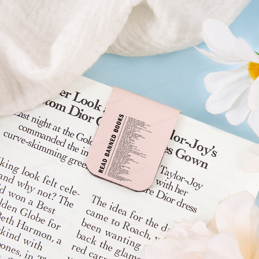 Pagewings Banned Books Tour Magnetic Bookmark