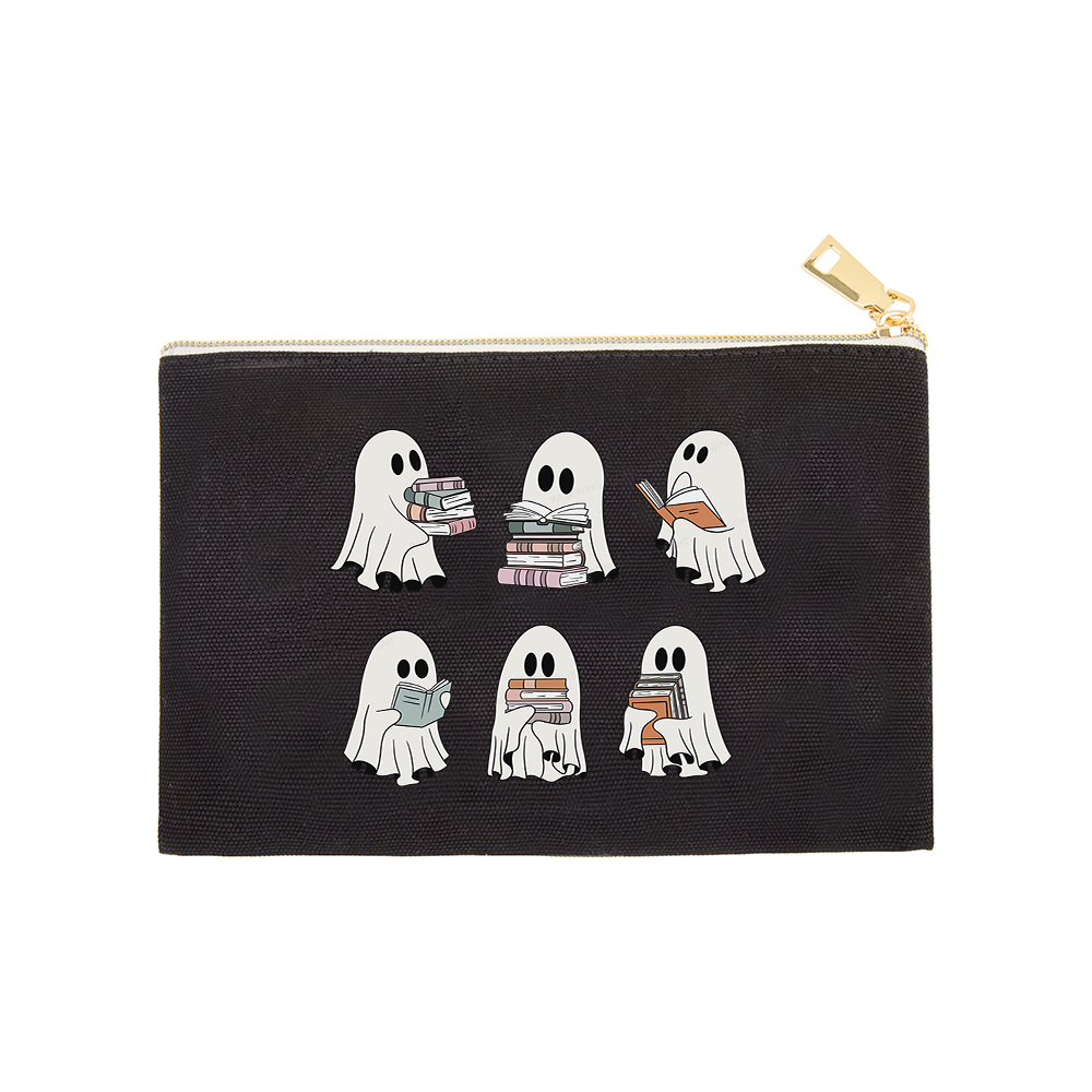 Pagewings Ghost Reading Halloween Pouch