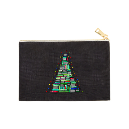 Pagewings Christmas Book Tree Pouch