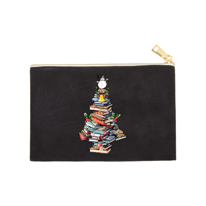 Pagewings Book Christmas Tree Pouch