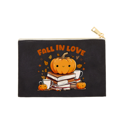 Pagewings Thanksgiving Fall in Love with Reading Pouch
