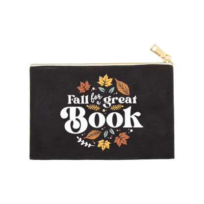 Pagewings Thanksgiving Fall For A Great Book Pouch