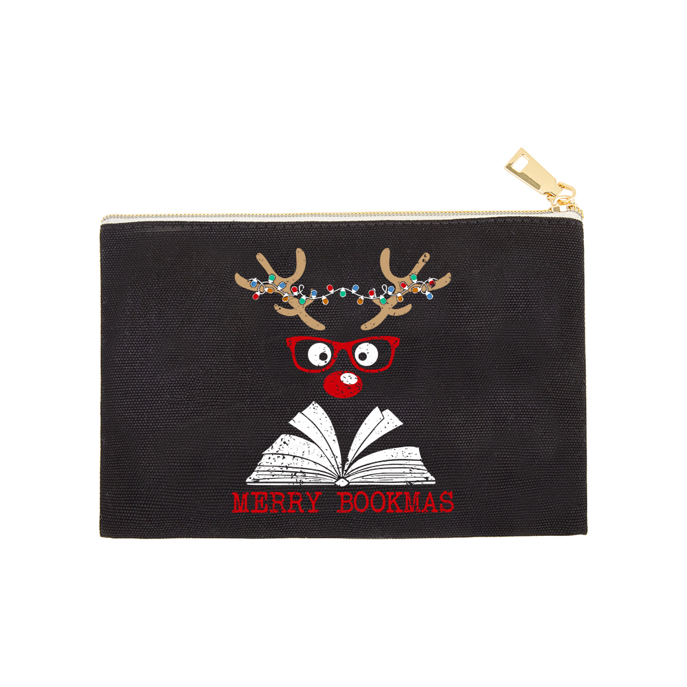 Pagewings Christmas Reindeer Reading Pouch