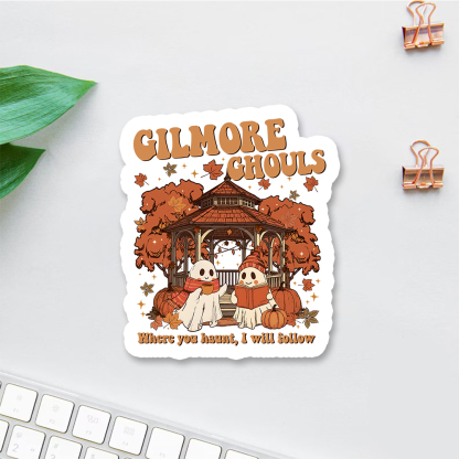 Pagewings Gilmore Ghouls Sticker