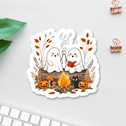 Pagewings Cute Ghost Halloween Sticker