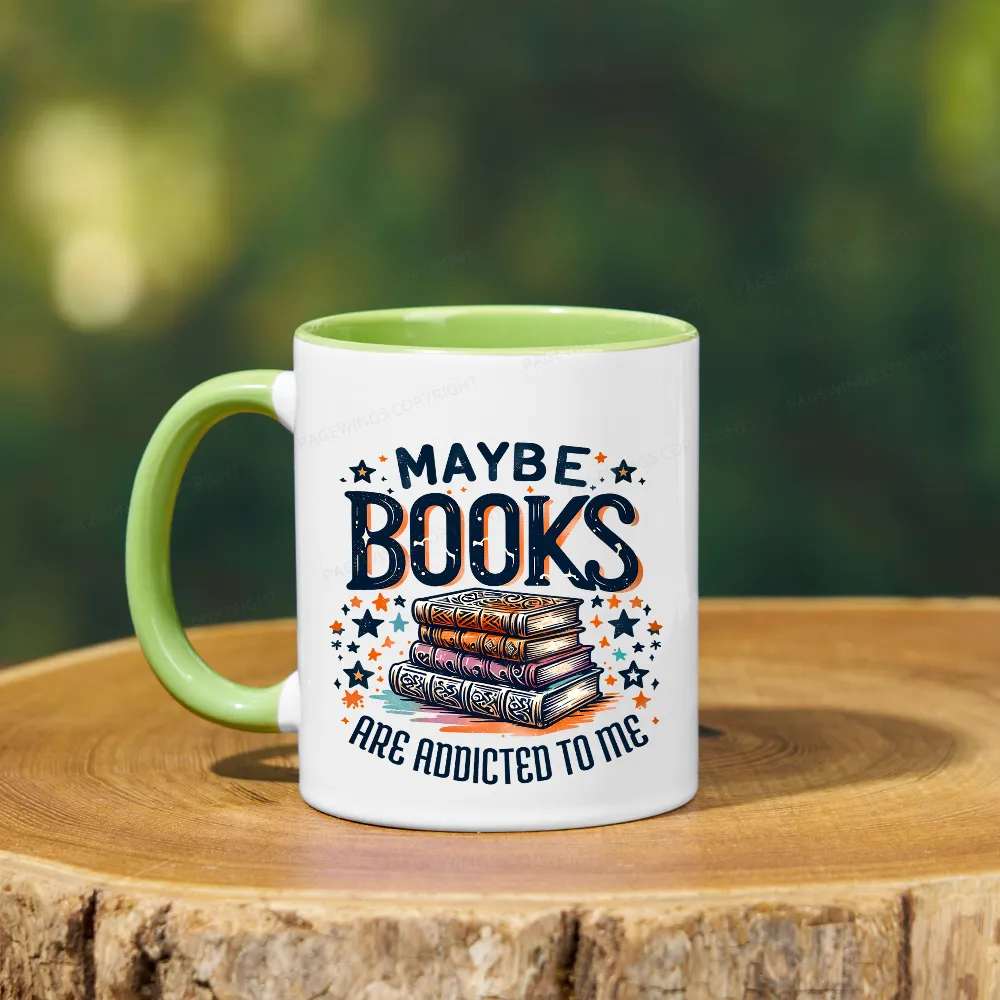 [Copy][Copy][Copy][Copy][Copy][Copy]Pagewings I Closed My Book To Be Here Mug