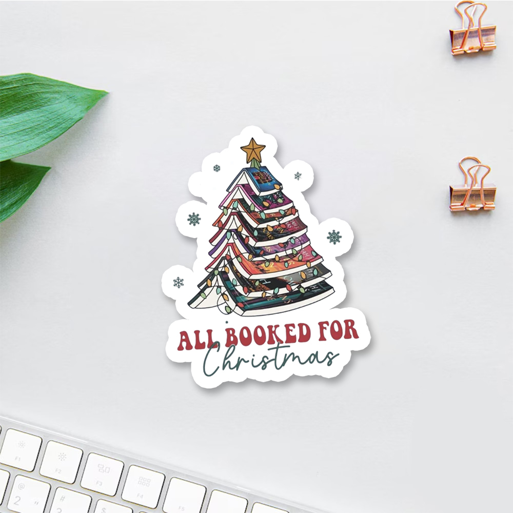 Pagewings Throne of Glass ChristmasSticker