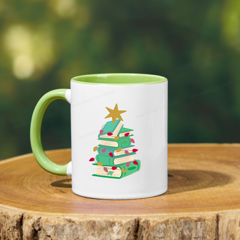 Pagewings Bookish Christmas Mug