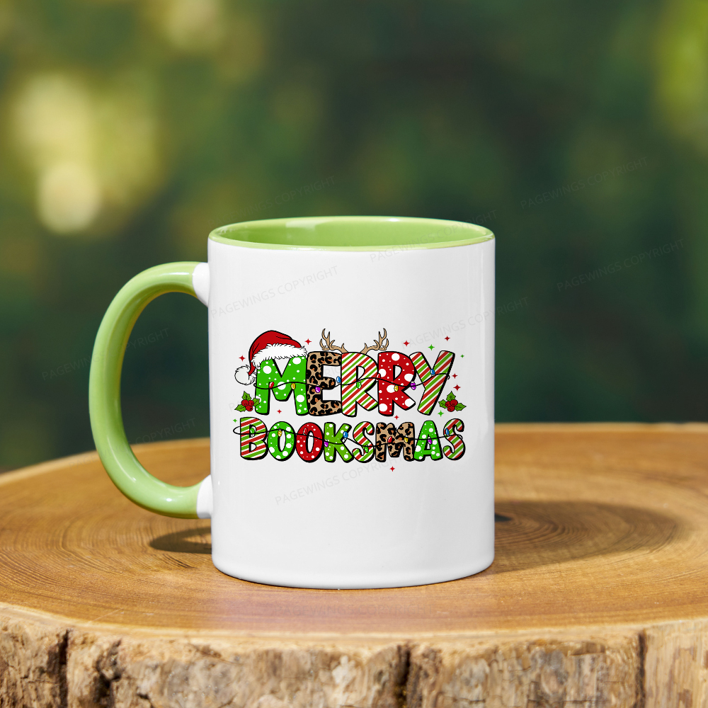 Pagewings Merry Booksmas Mug