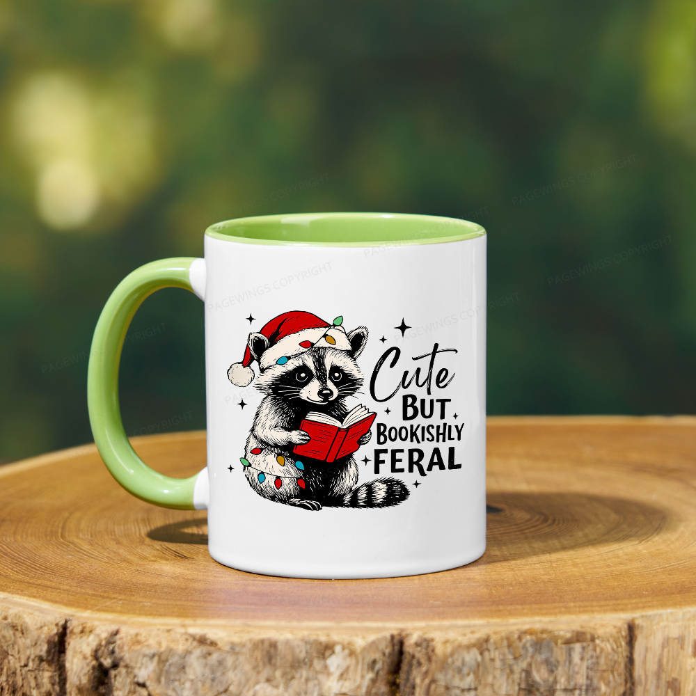 Pagewings Cute But Feral Mug