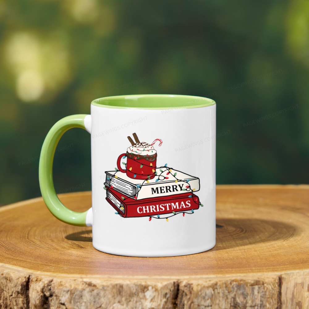 Pagewings Merry Christmas Mug