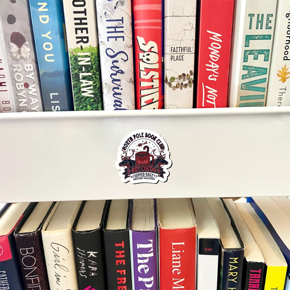 Pagewings North Pole Book Club Fridge Magnet