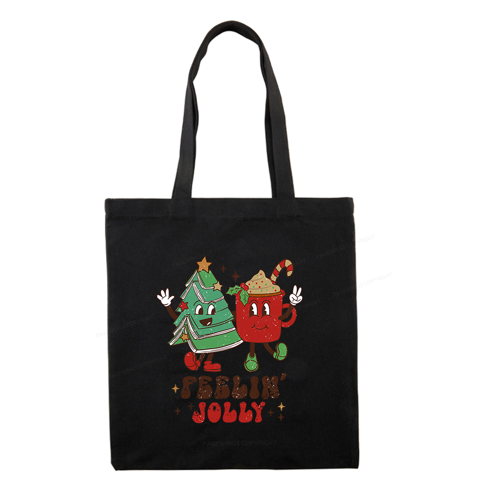 Pagewings Feeling Jolly Tote Bag