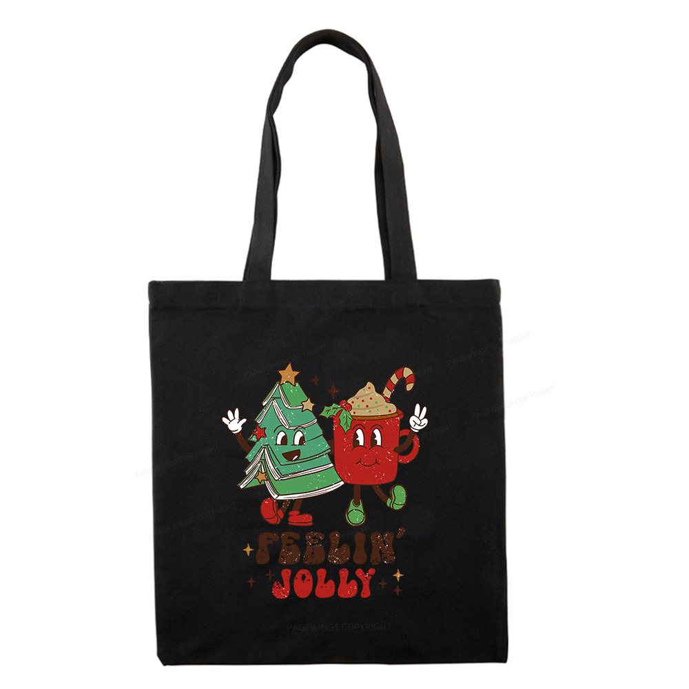 Pagewings Feeling Jolly Tote Bag