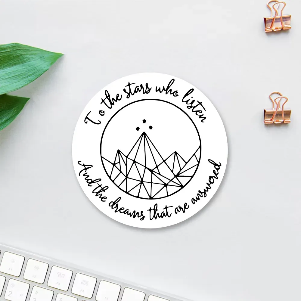 Pagewings To The Stars Who Listen Sticker