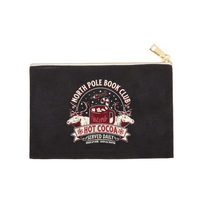 Pagewings North Pole Book Club Pouch