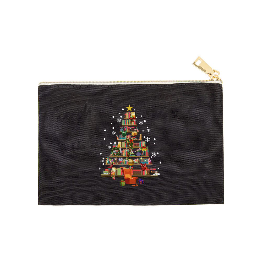 Pagewings Christmas Tree Made Of Books Pouch
