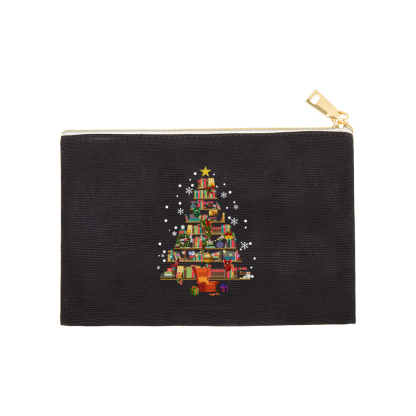 Pagewings Christmas Tree Made Of Books Pouch