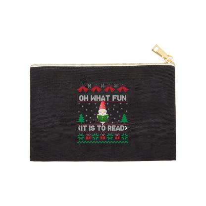 Pagewings Oh What Fun It Is To Read Pouch