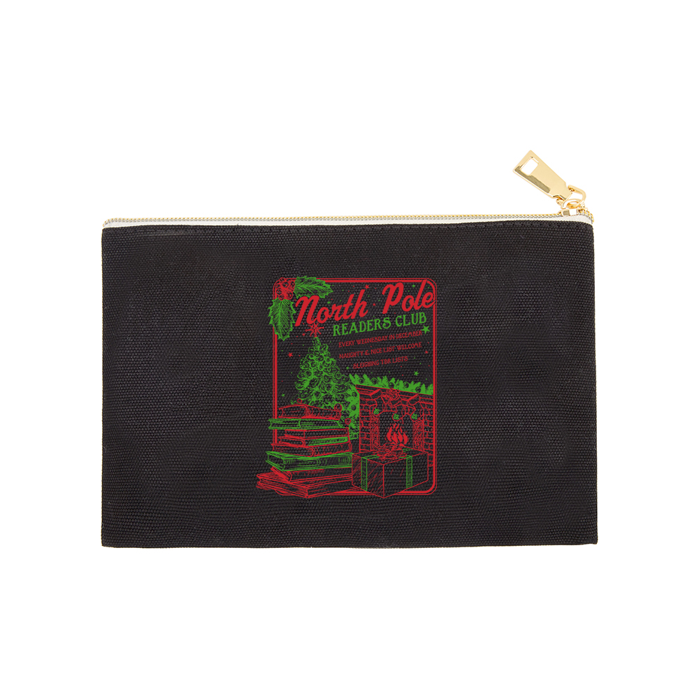 Pagewings Bookish Christmas Pouch