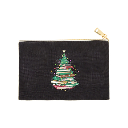 Pagewings Christmas Book Tree Pouch