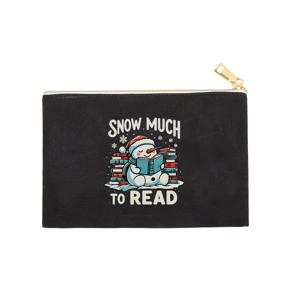 Pagewings Snow Much To Read Pouch