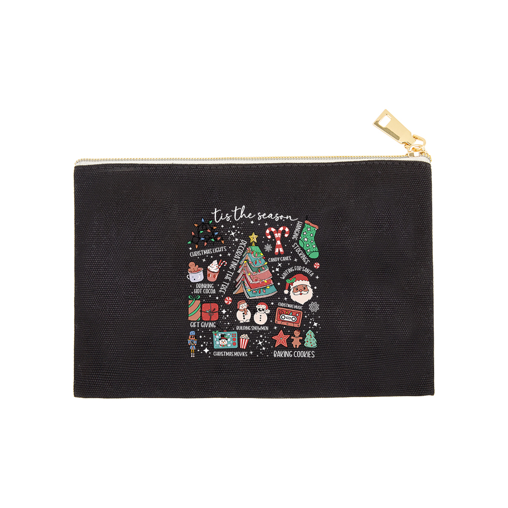 Pagewings Book Lover Retro Christmas Pouch