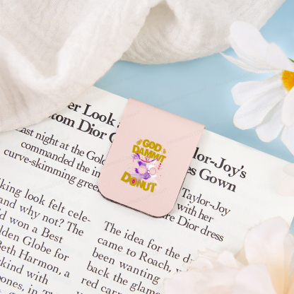 Pagewings Goddamnit Donut Sci-Fi Magnetic Bookmark
