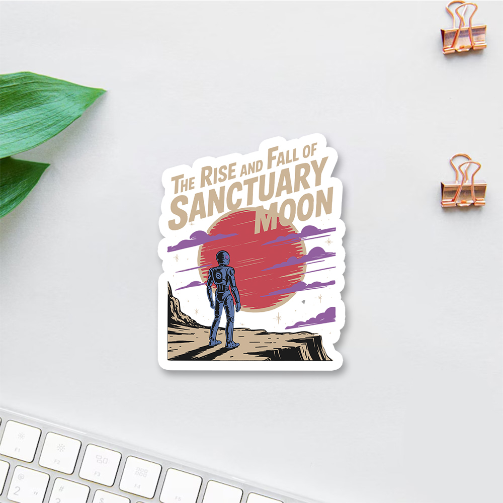 Pagewings The Rise And Fall Of Sanctuary Moon Sticker