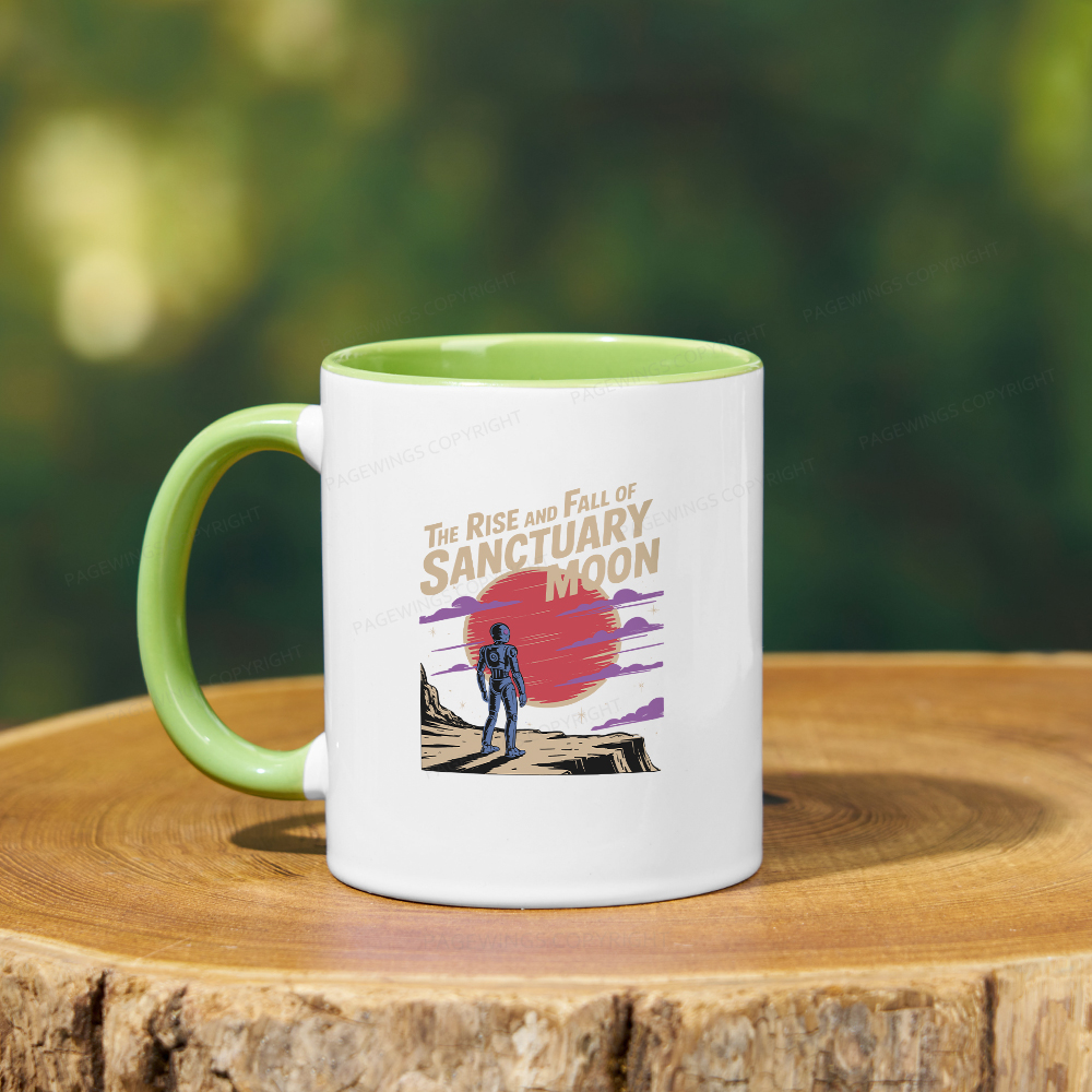 Pagewings The Rise And Fall Of Sanctuary Moon Mug