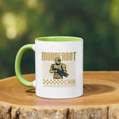 Pagewings Murderbot Mug