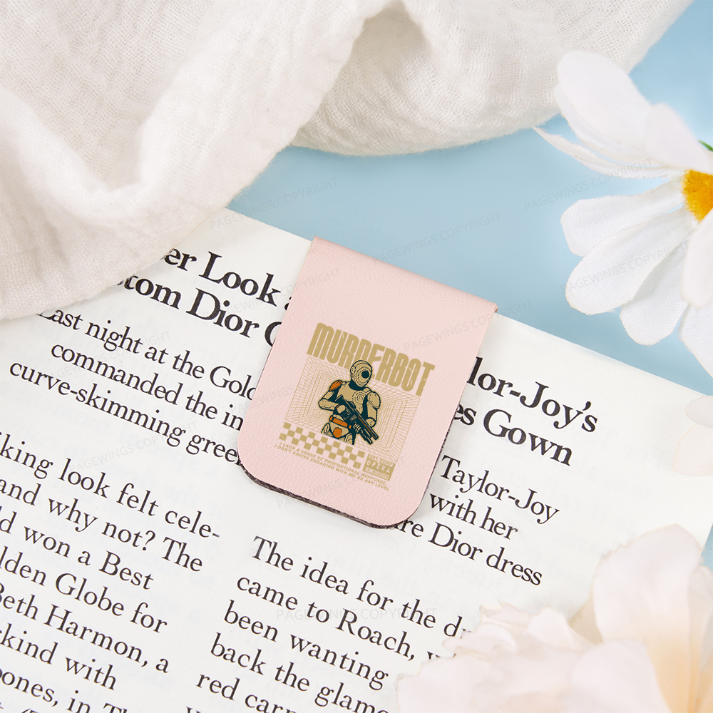 Pagewings Murderbot Magnetic Bookmark