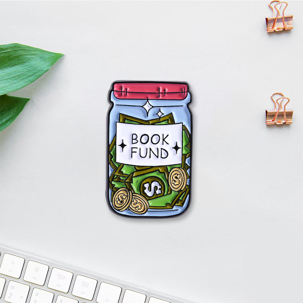 Pagewings Book Fund Enamel Pin Badge