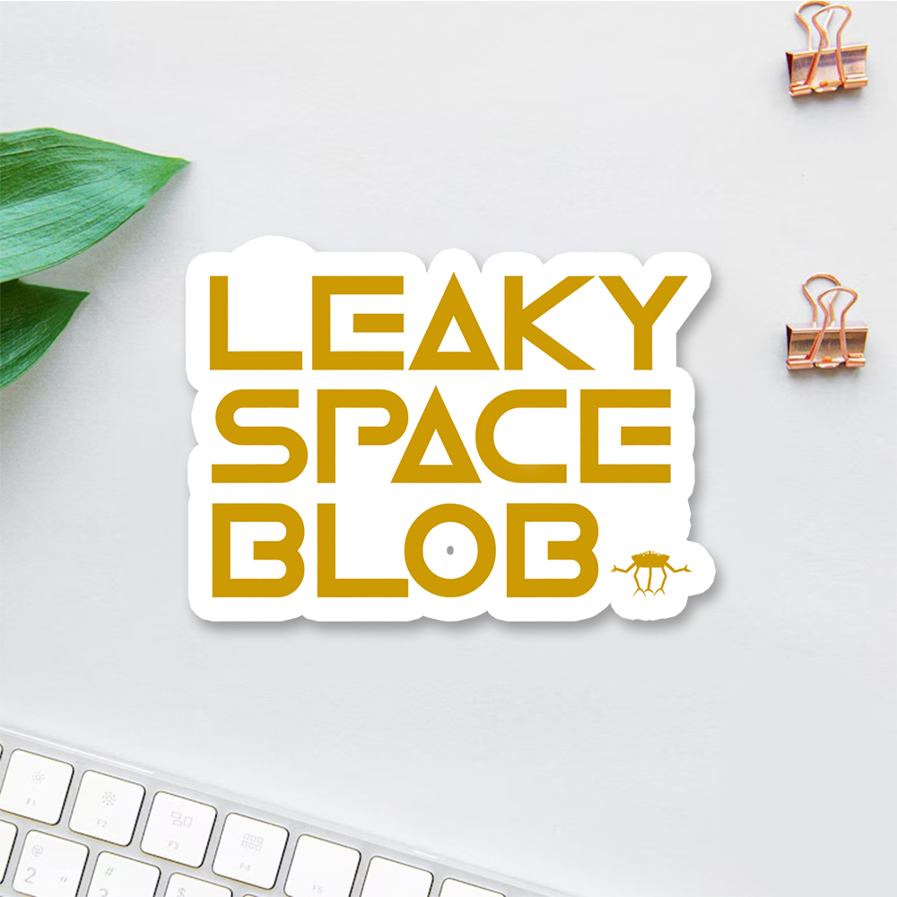 Pagewings Leaky Space Blob Sticker