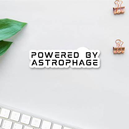 Pagewings Powered By Astrophage Sticker