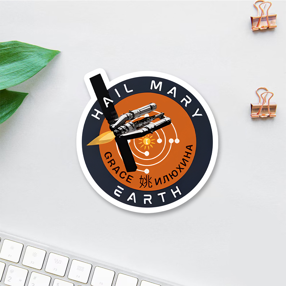 Pagewings Powered By Astrophage Sticker