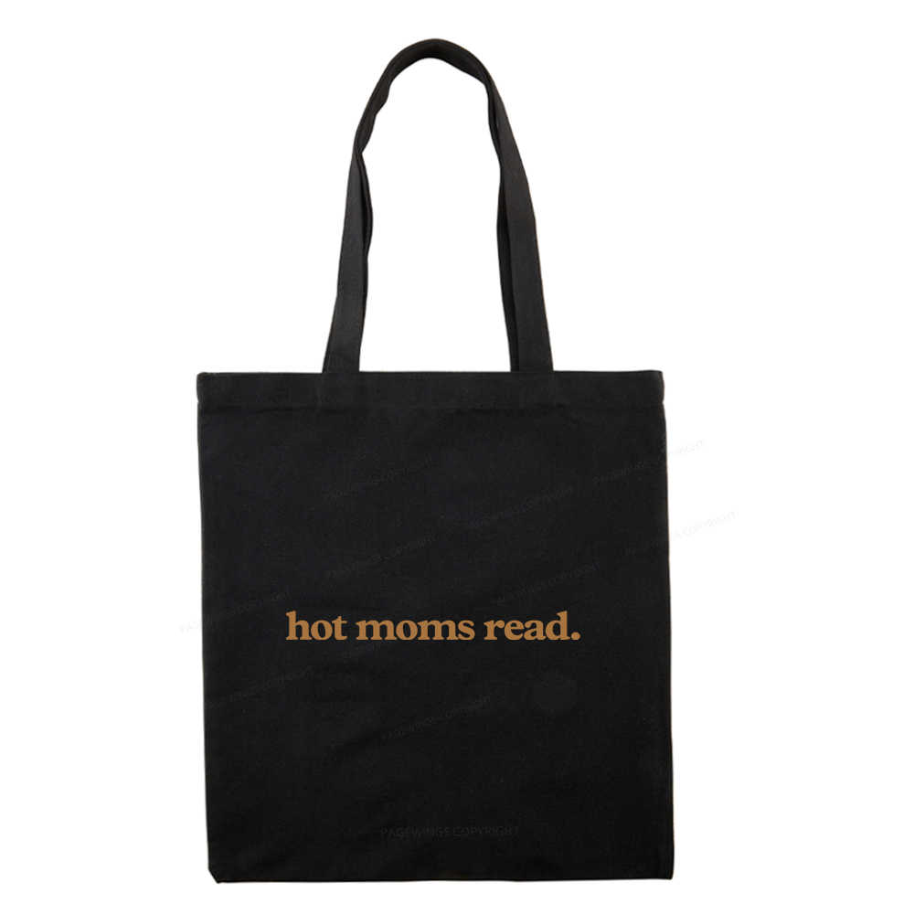Pagewings Hot Moms Read Tote Bag