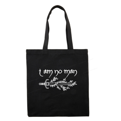 Pagewings I Am No Man Tote Bag