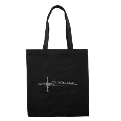 Pagewings You Do Not Yield Tote Bag