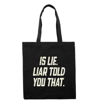 Pagewings Is Lie Liar Told You That Tote Bag