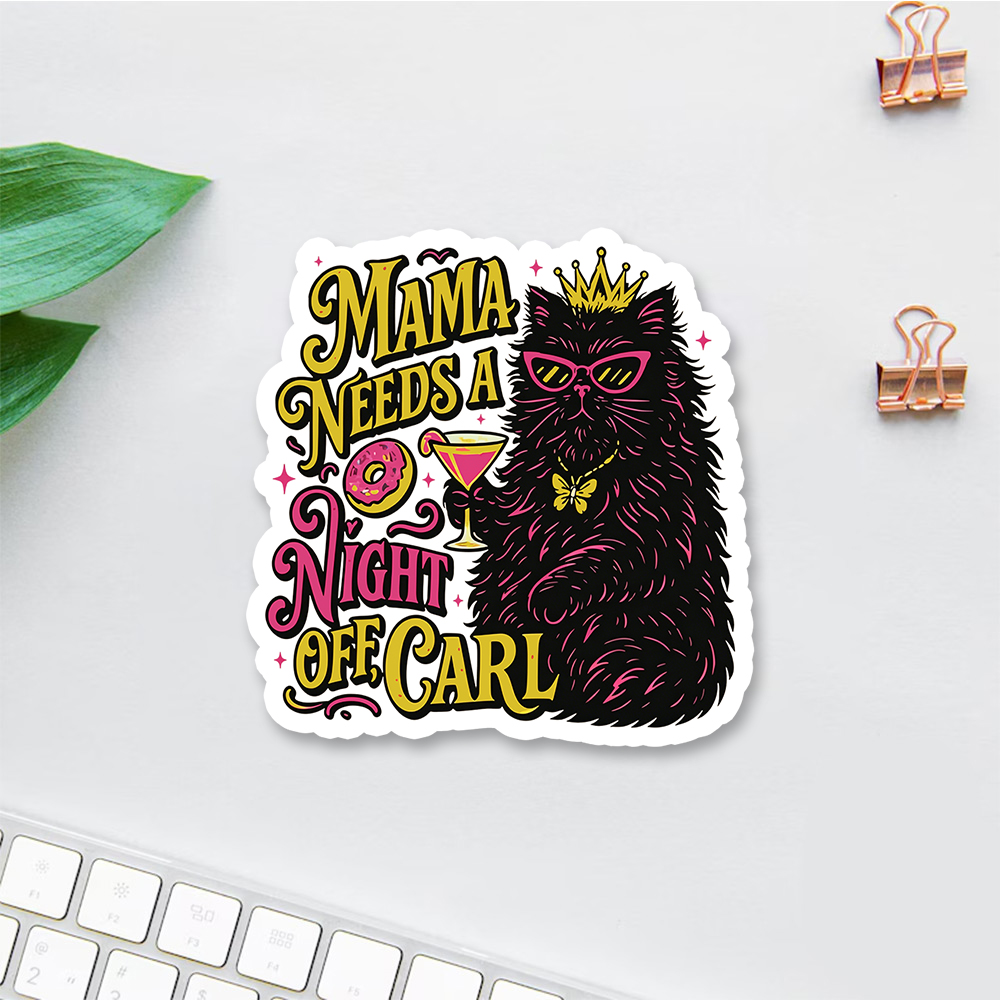 Pagewings Mama Needs A Night Off Sticker
