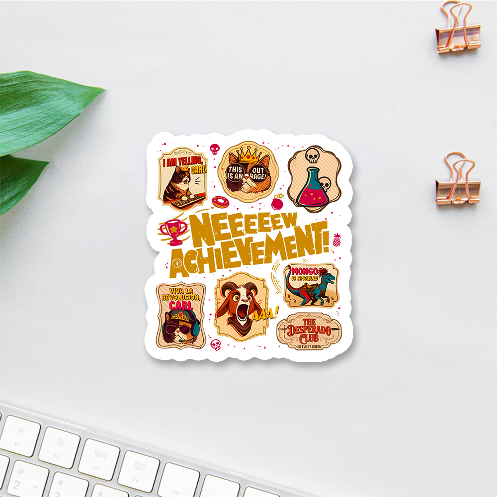 Pagewings New Achievement Sticker