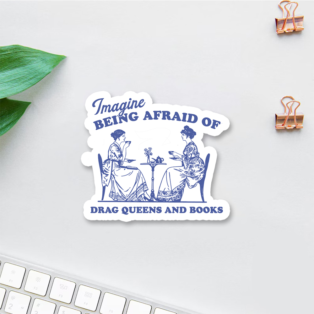Pagewings Drag Queens Sticker