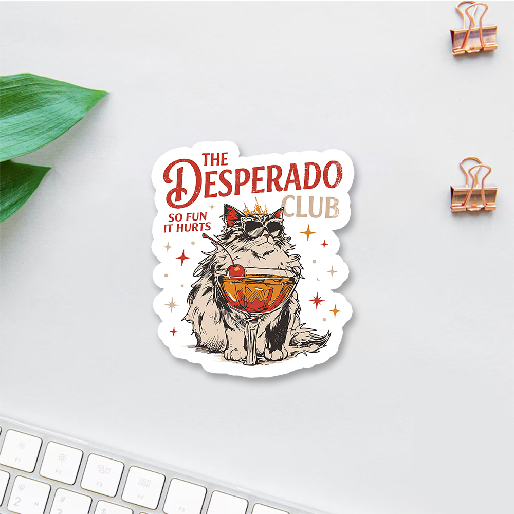 Pagewings Desperado Club Sticker