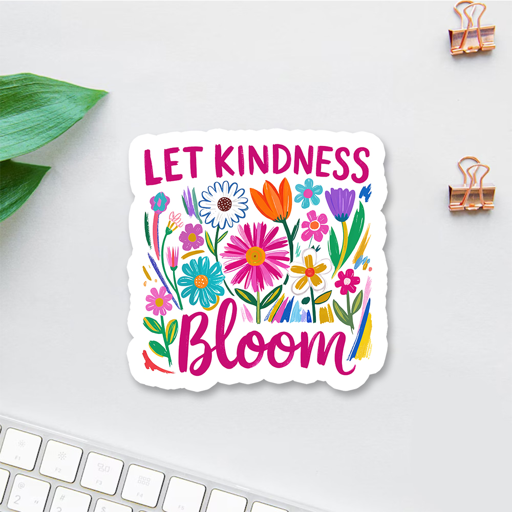 Pagewings Let Kindness Bloom Sticker